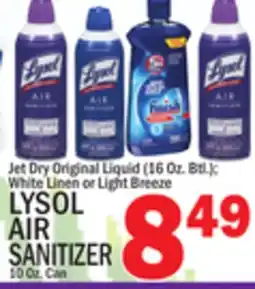 C Town LYSOL AIR SANITIZER offer