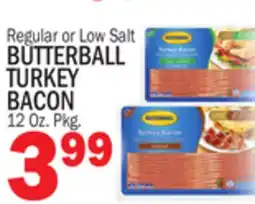 C Town BUTTERBALL TURKEY TURKEY BACON offer