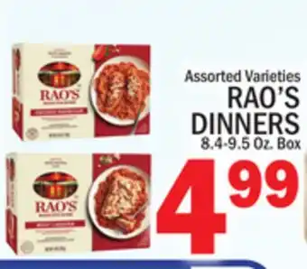 C Town RAO'S DINNERS offer