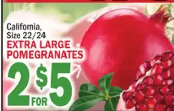 C Town EXTRA LARGE POMEGRANATES offer