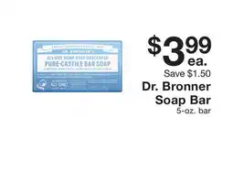 Fairway Store Market Dr. Bronner Soap Bar offer