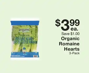 Fairway Store Market Organic Romaine Hearts offer