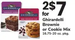 ACME Ghirardelli Brownie or Cookie Mix offer