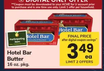 ACME Hotel Bar Butter offer