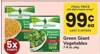 ACME Green Giant Vegetables offer