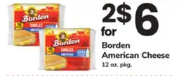 ACME Borden American Cheese offer