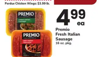 ACME Premio Fresh Italian Sausage offer