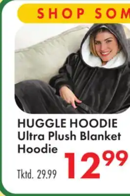 Boscov's HUGGLE HOODIE Ultra Plush Blanket Hoodie offer