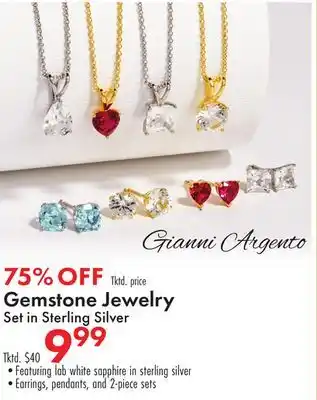 Boscov's Gemstone Jewelry offer