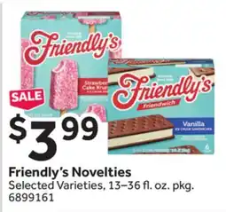 Stop&Shop Friendly's Novelties offer