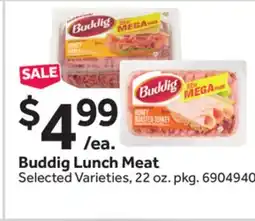 Stop&Shop Buddig Lunch Meat offer