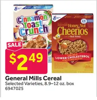 Stop&Shop General Mills Cereal offer