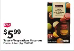 Stop&Shop Taste of Inspirations Macarons offer