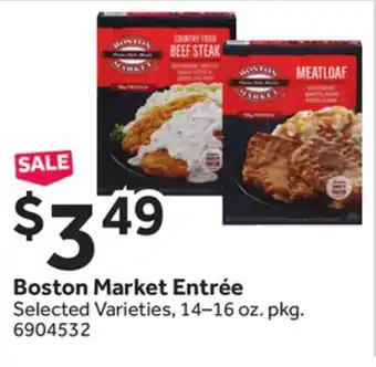 Stop&Shop Boston Market Entrée offer