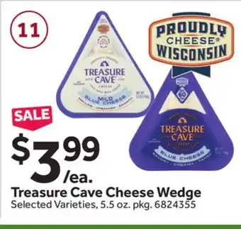 Stop&Shop Treasure Cave Cheese Wedge offer