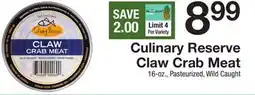 The Fresh Grocer Claw Crab Meat offer