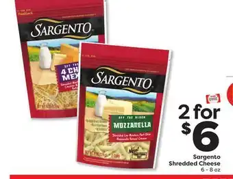 Weis Markets Sargento Shredded Cheese offer