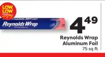 Weis Markets Reynolds Wrap Aluminum Foil offer