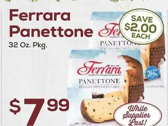 DeCicco & Sons Ferrara Panettone offer