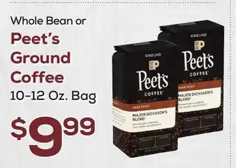 DeCicco & Sons Peet's Ground Coffee offer