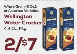 DeCicco & Sons Wellington Water Crackers, 4.4 Oz. Pkg offer