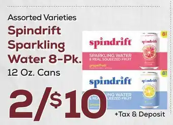 DeCicco & Sons Spindrift Sparkling Water 8-Pk offer