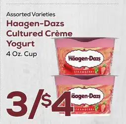 DeCicco & Sons Haagen-Dazs Cultured Crème Yogurt offer