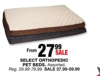 Blain's Farm & Fleet SELECT ORTHOPEDIC PET BEDS offer