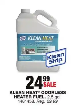 Blain's Farm & Fleet KLEAN HEAT ODORLESS HEATER FUEL offer