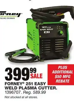 Blain's Farm & Fleet FORNEY 251 EASY WELD PLASMA CUTTER offer