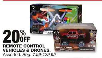 Blain's Farm & Fleet REMOTE CONTROL VEHICLES & DRONES offer