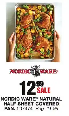 Blain's Farm & Fleet NORDIC WARE NATURAL HALF SHEET COVERED PAN offer