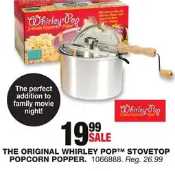 Blain's Farm & Fleet THE ORIGINAL WHIRLEY POP STOVETOP POPCORN POPPER offer