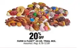 Blain's Farm & Fleet FARM & FLEET 32-0Z. TRAIL MIX offer