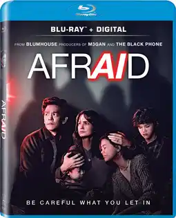 Walmart Afraid (Blu-ray + Digital) New offer