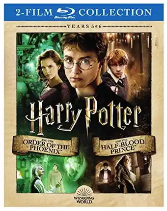 Walmart Harry Potter: Order Of Phoenix/ Half Blood Prince (2pack/BD) (BD) [Blu-ray] offer