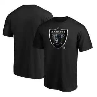 Walmart Men's Black Las Vegas Raiders Midnight Mascot Logo T-Shirt offer