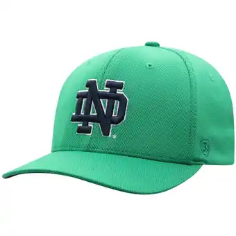 Walmart Men's Top of the World Green Notre Dame Fighting Irish Reflex Logo Flex Hat offer