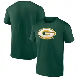 Walmart Men's Fanatics Green Green Bay Packers Chrome Dimension T-Shirt offer