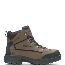 Walmart Wolverine Spencer Waterproof Hiking Boot Men Brown/Black offer