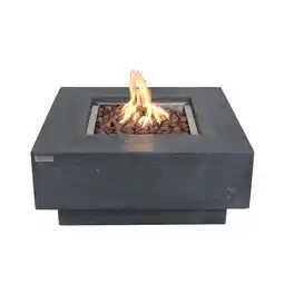 Walmart Elementi Manhattan Concrete Outdoor 45,000 BTU Natural Gas Fire Table offer