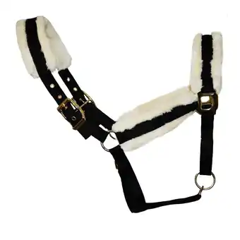 Walmart Hy Equestrian Sheepskin Halter offer