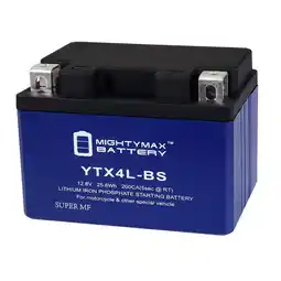 Walmart YTX4L-BS Lithium Replacement Battery for Shido YTX4L-BS offer