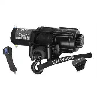 Walmart KFI Stealth Synthetic 4500 lb Winch [SE45-R2] offer