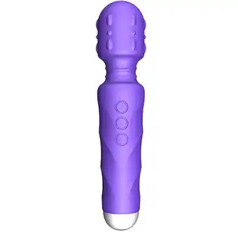 Walmart Centerel Wand Massager Personal Body Massager with 8 Speeds 20 Vibration Modes,Purple offer