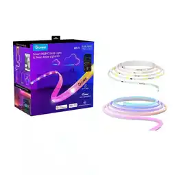 Walmart Govee 9.8' Strip Light and 6.5 Neon Rope Light Kit offer