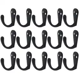 Walmart 15pcs Coat Hook Wall Hanging Hook Zinc Alloy Replacement Bathroom Hanger offer