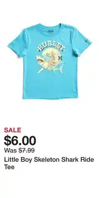 TJ Maxx Little Boy Skeleton Shark Ride Tee offer