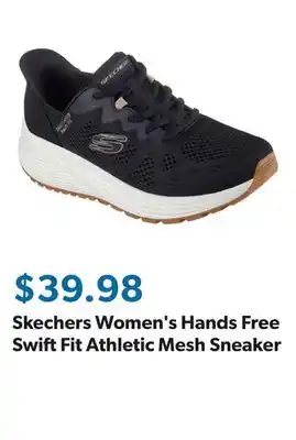 Sam's Club Skechers Women's Hands Free Swift Fit Athletic Mesh Sneaker offer