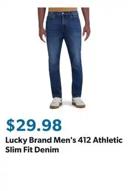 Sam's Club Lucky Brand Men's 412 Athletic Slim Fit Denim offer